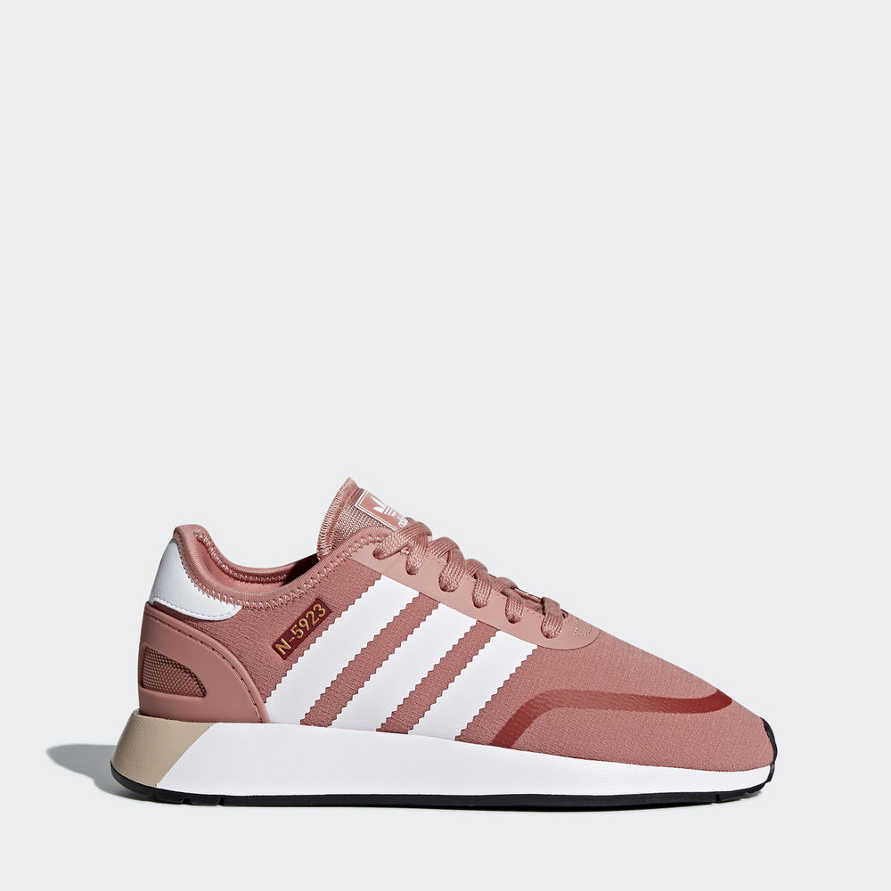 Adidas N-5923 - Originals γυναικεια - Γκρι Ροζ/Ασπρα/Ασπρα,Μέγεθος: EU 36 – 54 2/3 (669VNODC)